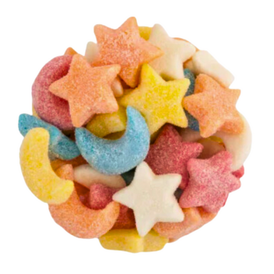 Gummy Glitter Sour Stars & Moons - Firdos Market feat. Candiholic
