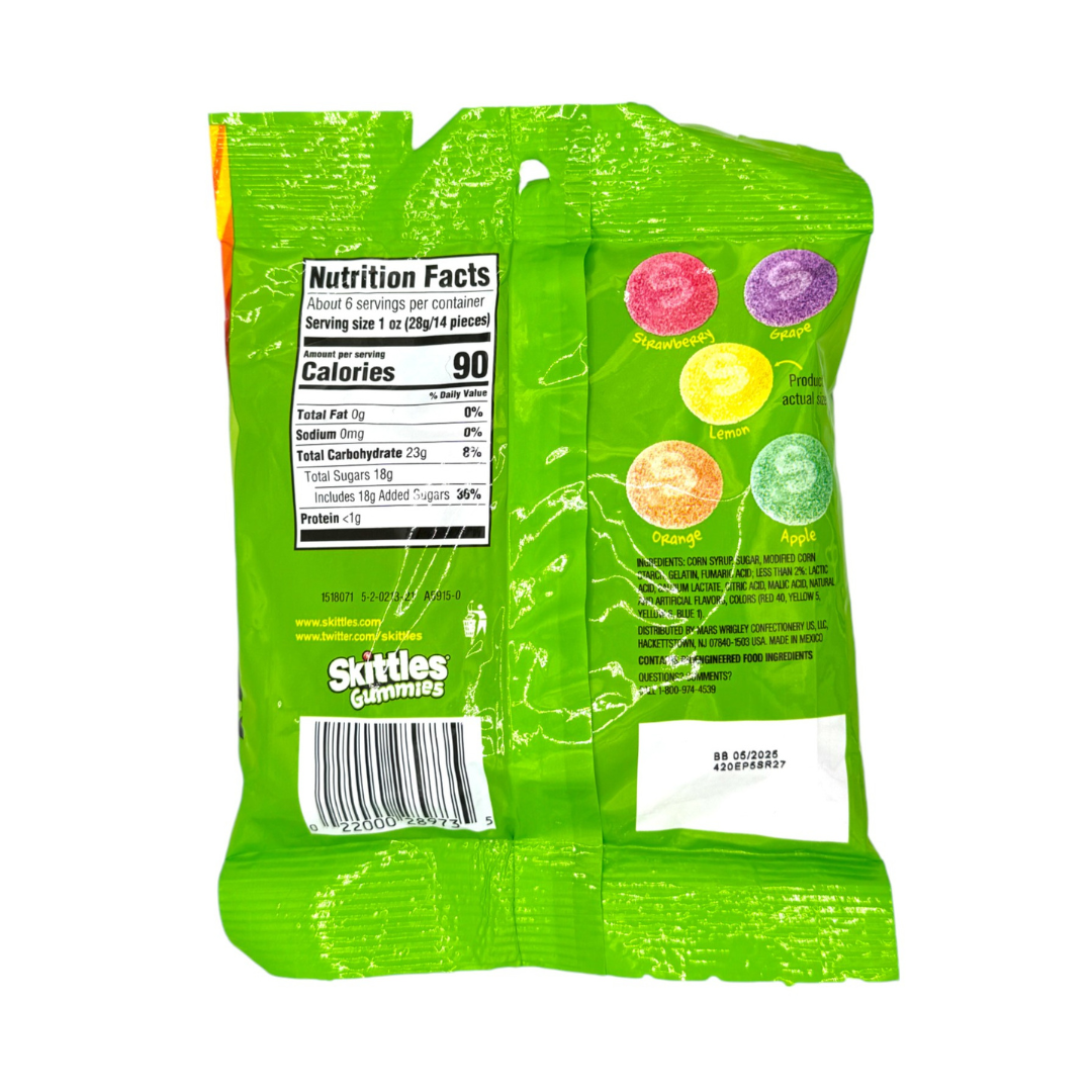 Skittles Sour Gummies - 5.8oz - Firdos Market feat. Candiholic