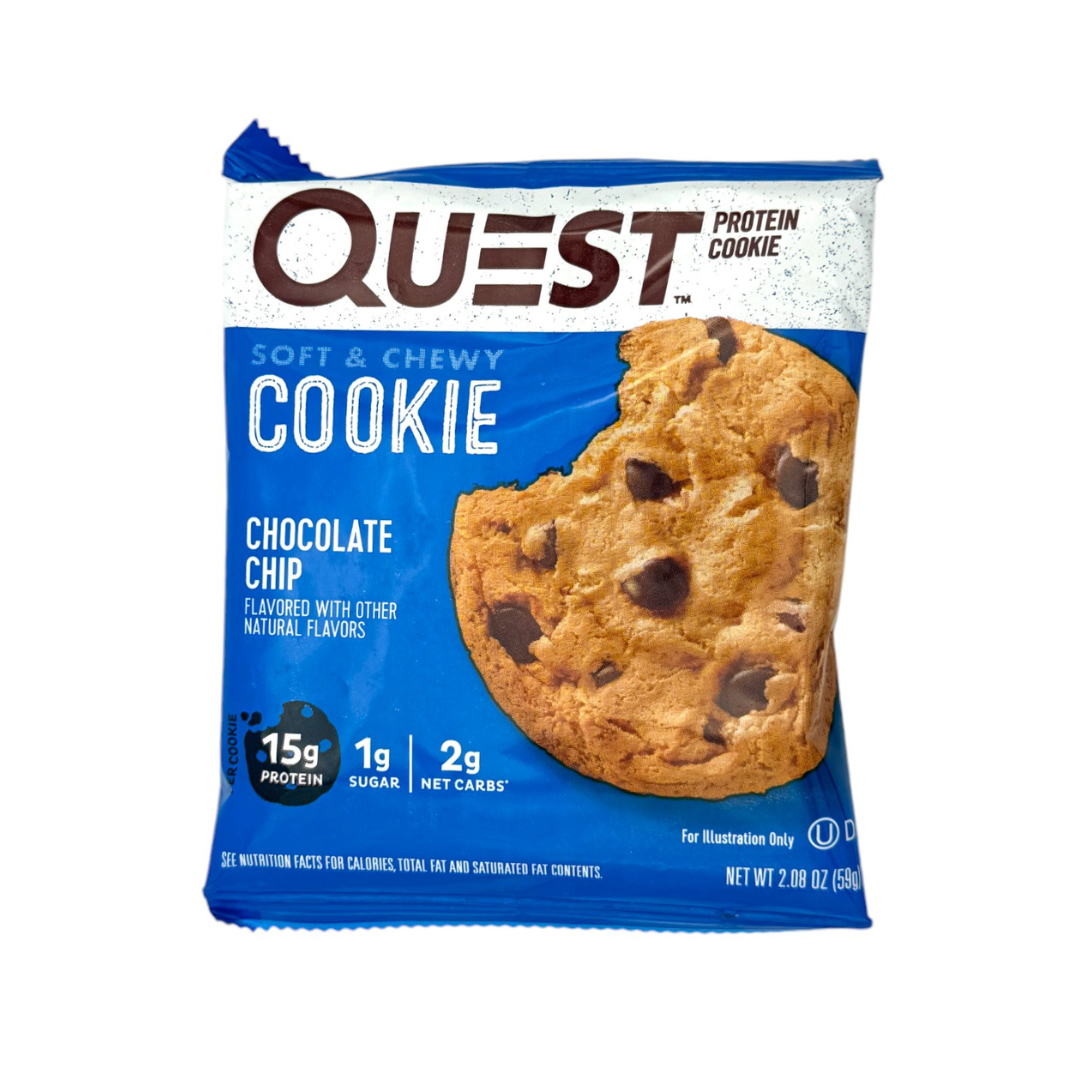 Quest Protein Cookie - Chocolate Chip 2.08oz - Firdos Market feat. Candiholic