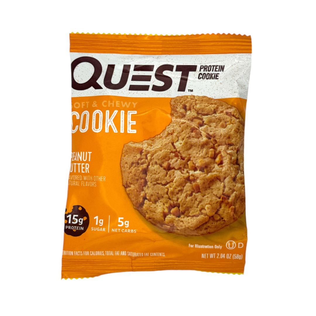Quest Protein Cookie - Peanut Butter 2.04oz - Firdos Market feat. Candiholic