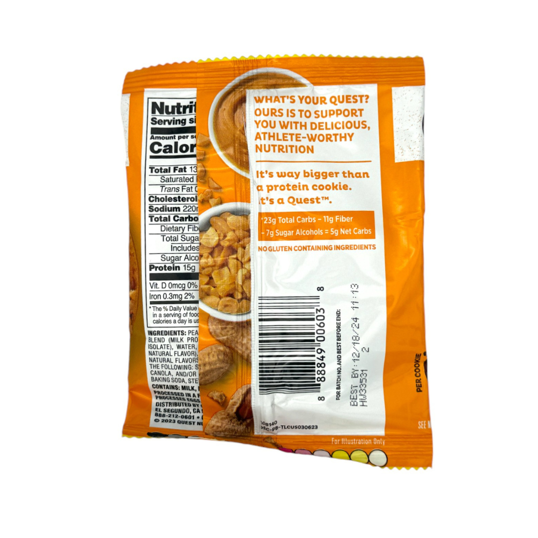 Quest Protein Cookie - Peanut Butter 2.04oz - Firdos Market feat. Candiholic