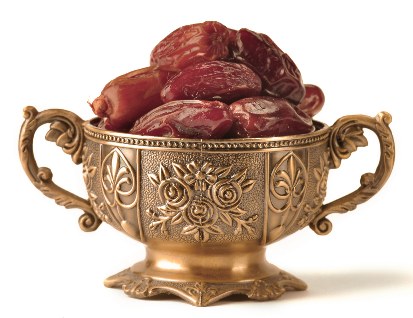 Dates in a goblet bowl