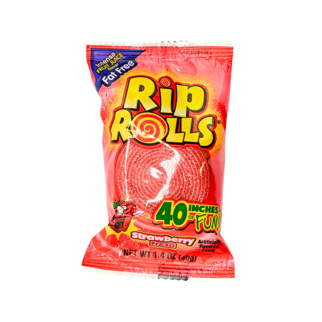 Rip Rolls Strawberry - 1.4oz - Firdos Market feat. Candiholic