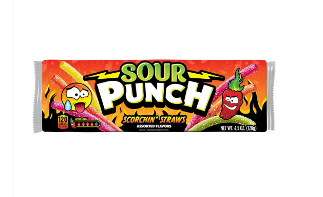 Sour Punch™ Straws Scorchin' 4.5 oz - Firdos Market feat. Candiholic