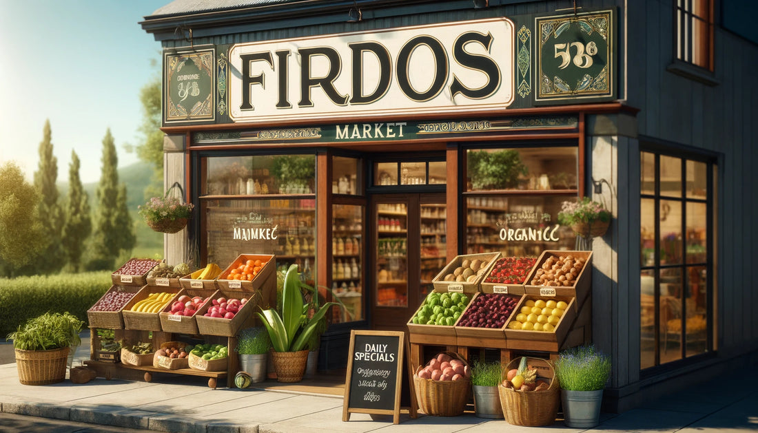 organic food market, organic grocery store