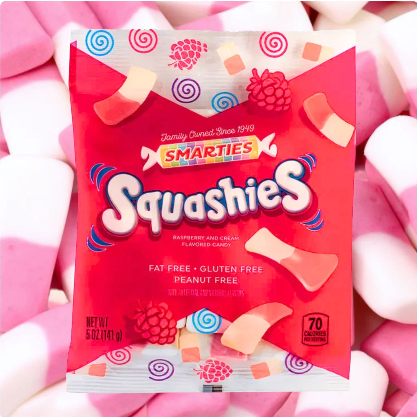 Squashies Raspberry Vanilla