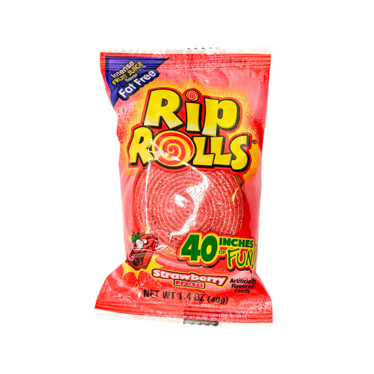 Rip Rolls Strawberry - 1.4oz - Firdos Market feat. Candiholic