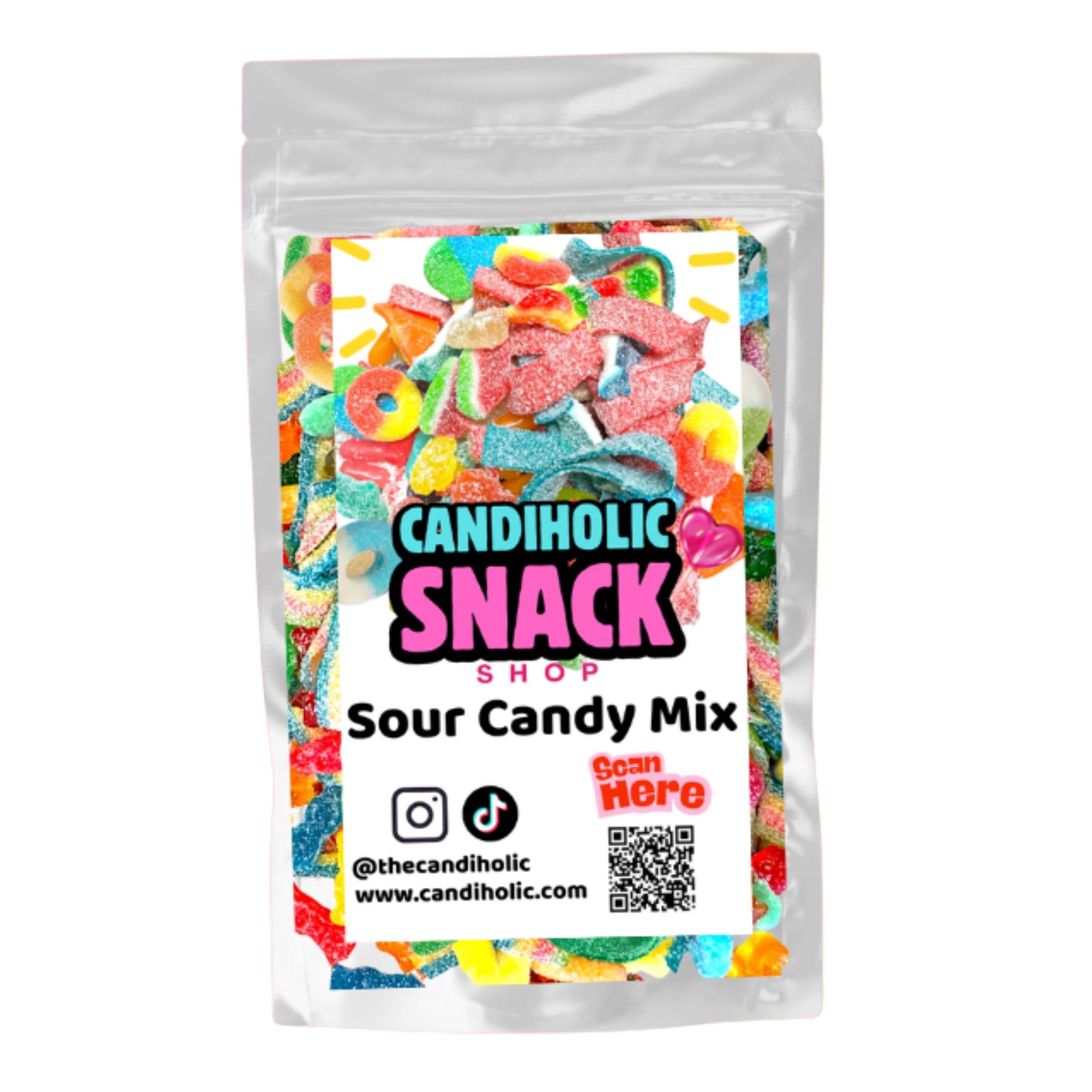 Sour Candy Gummy Mix Bag