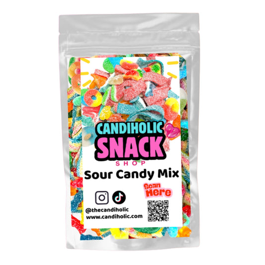 Sour Candy Gummy Mix Bag