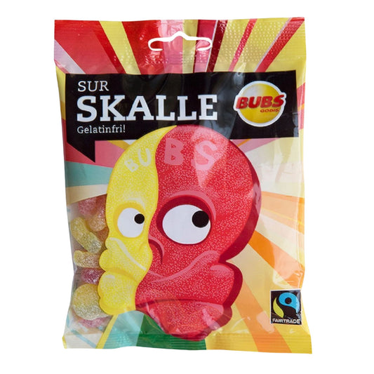 Bubs Sour Swedish Candy Skulls (90 g) - Firdos Market feat. Candiholic